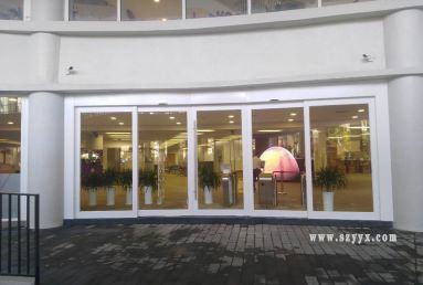 松下120型自動門-深圳(香港)中文大學案例 松下120型自動門-深圳(香港)中文大學案例